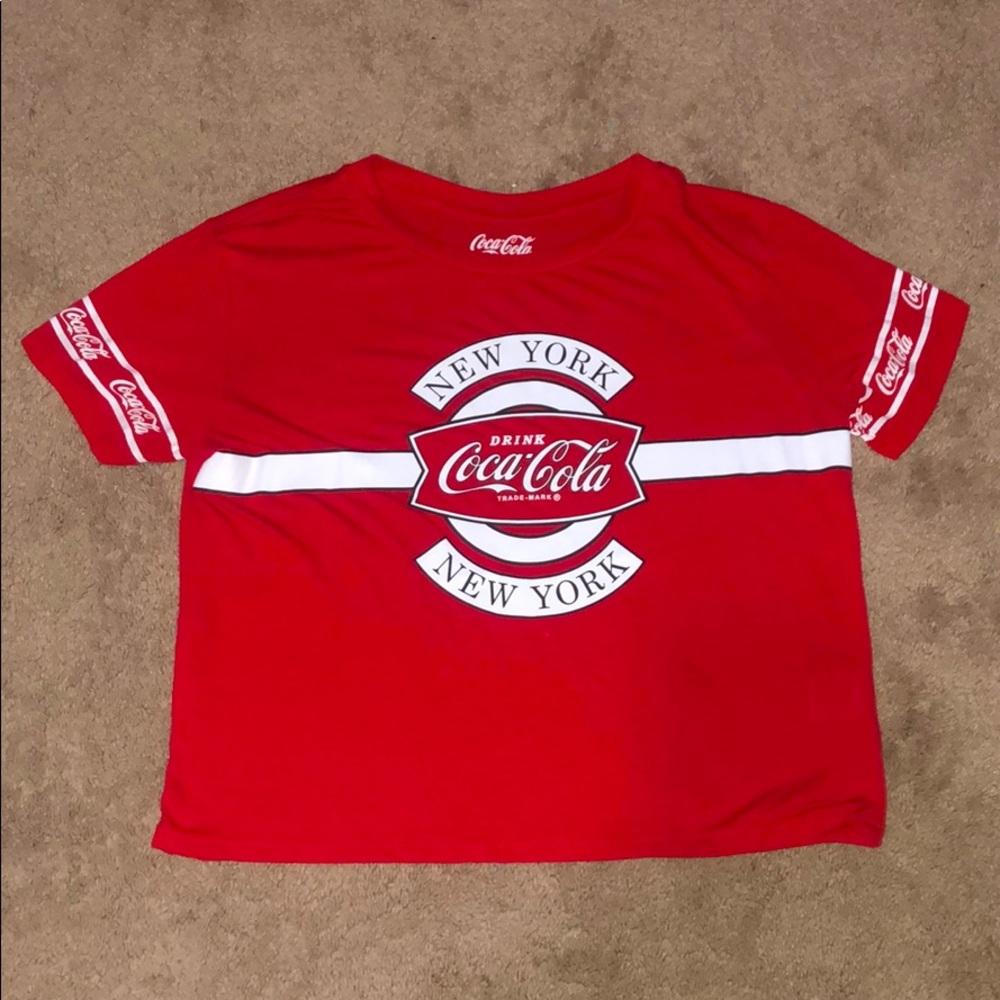A coca-cola crop top.